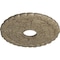 Ekena Millwork Kendall Train Station Medallion (Canopies up to 3 7/8"), 18 1/2"OD x 3 7/8"ID x 1"P, Gobi Desert CM18KDGDC - alternate 3